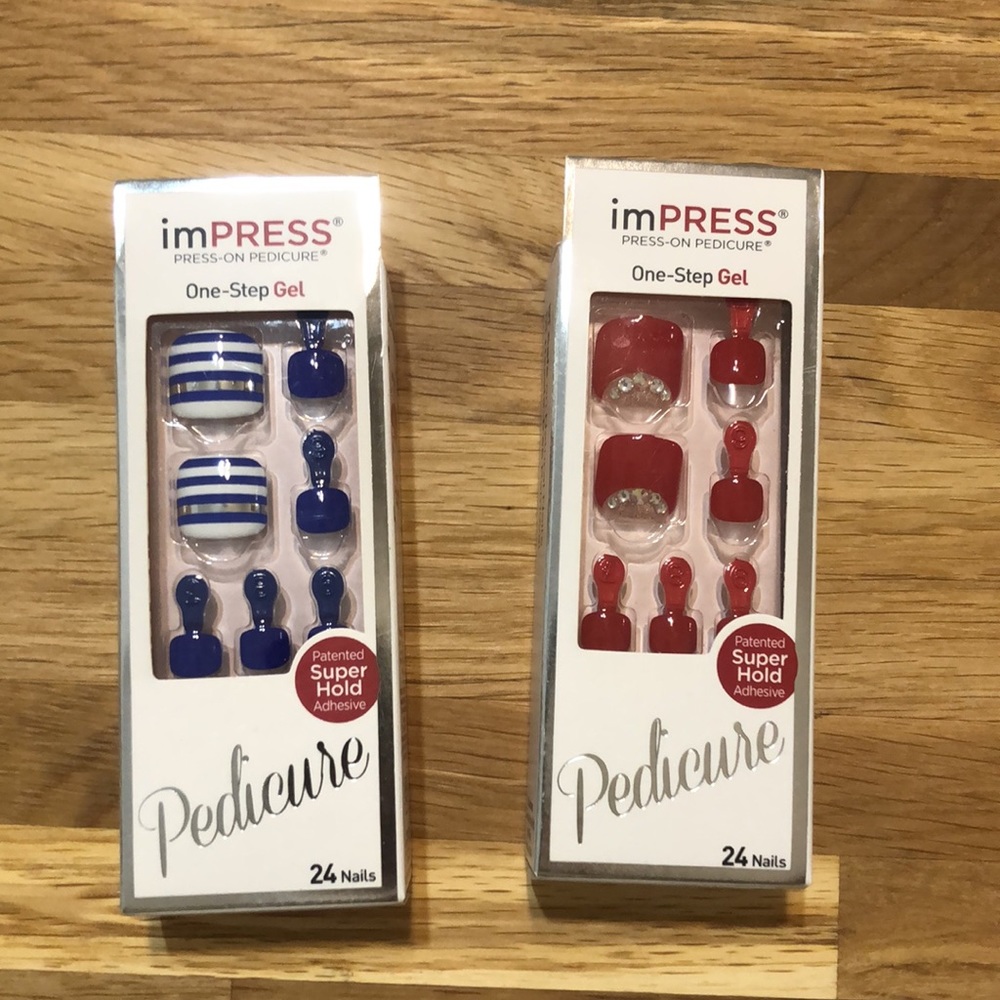 2 Boxes of Impress Press On Nails